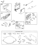 Page E Diagram and Parts List for 1133-0  Briggs and Stratton Generator